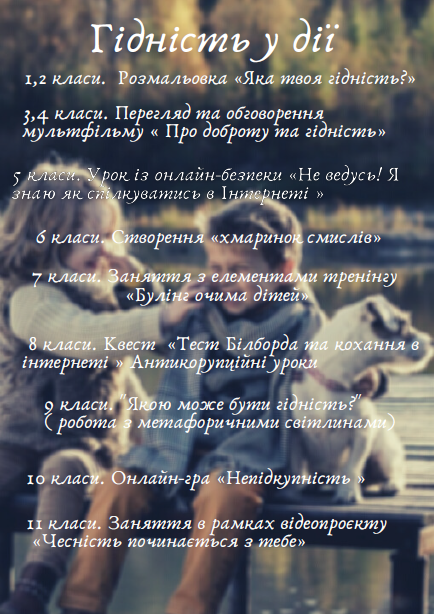 Гідність у дії